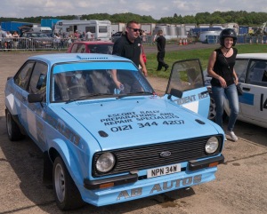 The Rally track at Bruntingthorpe