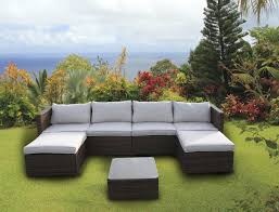 PVC Rattan Modular Garden Furniture